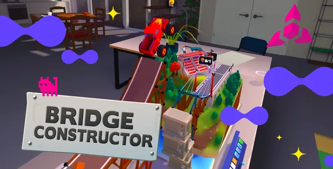 Bridge Constructor Studio выходит на Quest в режиме AR/VR