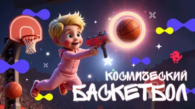 Космический баскетбол — игра, которая влюбляет с первого броска!