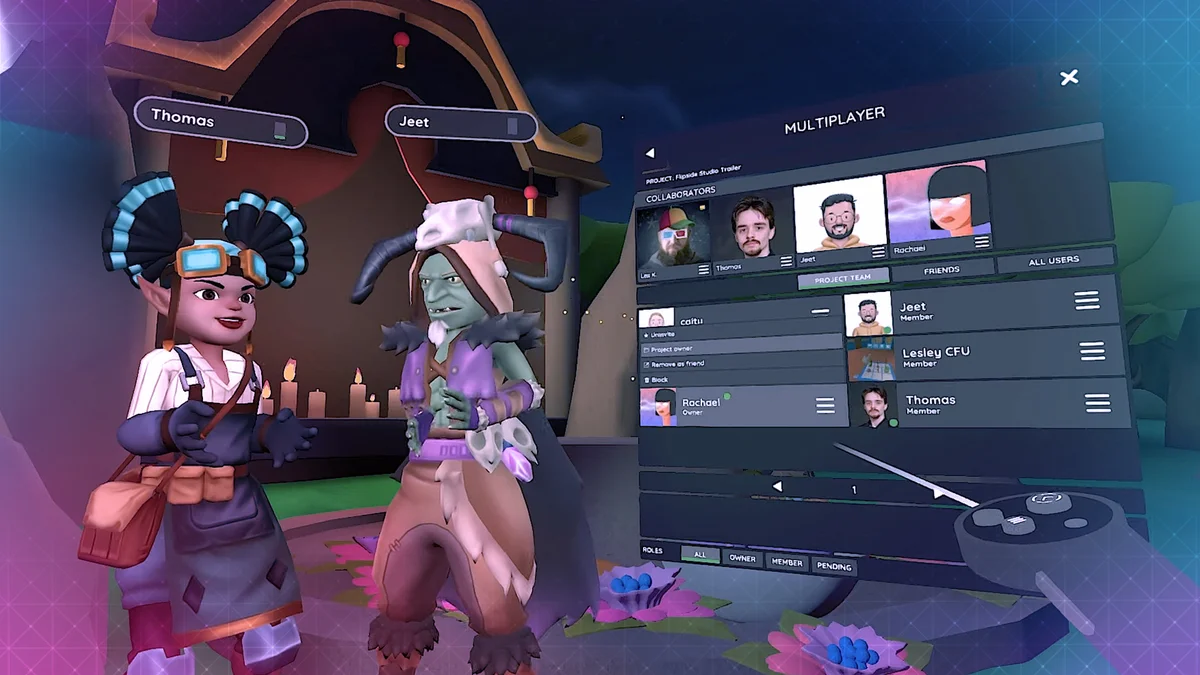 С помощью Flipside Studio можно бесплатно создать 3D-анимации в VR