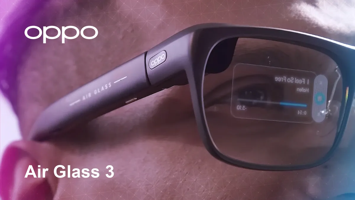 Oppo Air Glass 3 с искусственным интеллектом
