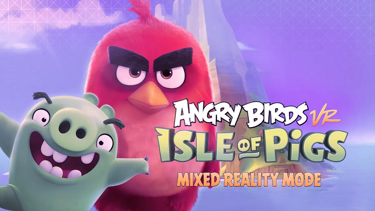 Режим смешанной реальности в Angry Birds VR