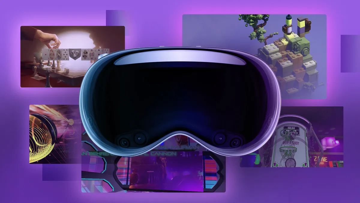 Лучшие VR-игры для гарнитуры Apple Vision Pro
