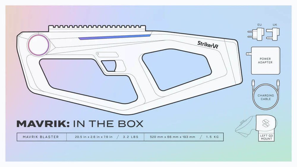 Компания StrikerVR объявляет о начале предварительных заказов на свою новую цифровую винтовку Mavrik