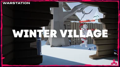 Зимняя деревня. Игровая карта Warstation