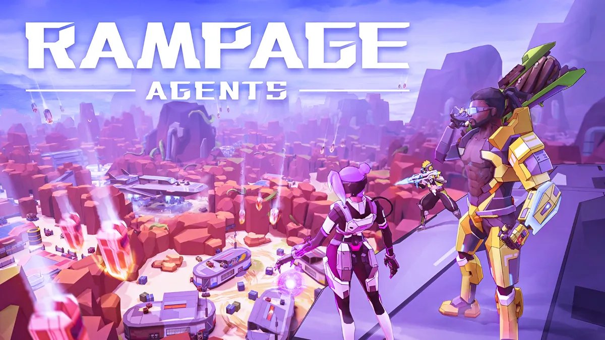 О VR-новинках: игра Rampage Agents